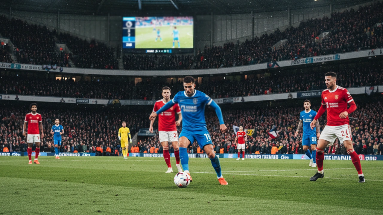 Technisch voetbal in een modern Premier League stadion